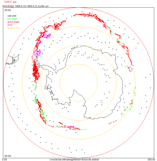 antarctic sea ice extent september 1969 